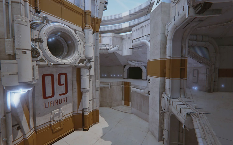Illustration for article titled Watch Sketches Turn Into An Unreal Tournament Map